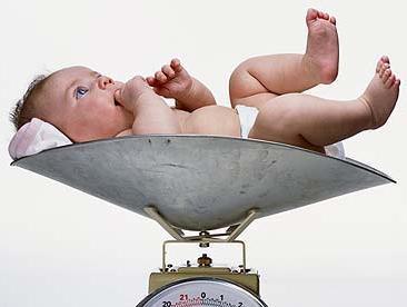 Baby weight conversion chart - table to calculate your baby's weight